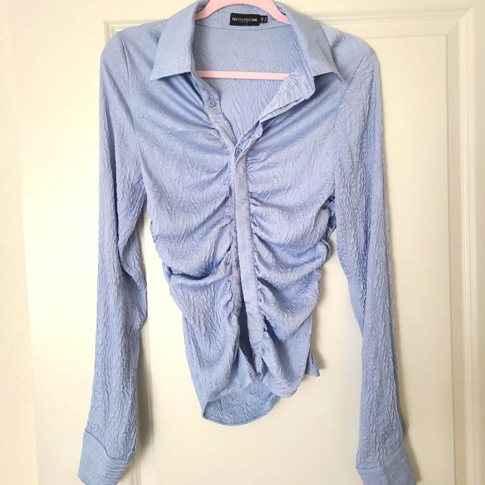 prettylittlething blouse